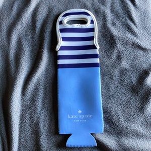 —Blue and White Kate Spade Wine Tote
